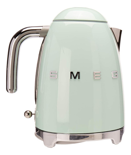 Tetera Eléctrica Smeg, 1.7 L, Verde Pastel