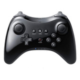 Wii U Pro Controller Gamepad | Negro | Wireless + Bluetooth
