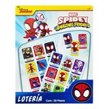 Juego Lotería Spider Man Spidey Marvel Avengers Infantil 28p