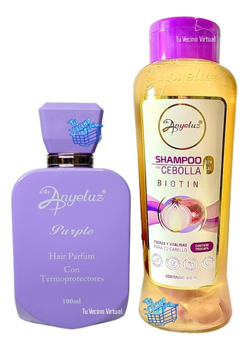 Shampoo Cebolla Perfume Anyeluz