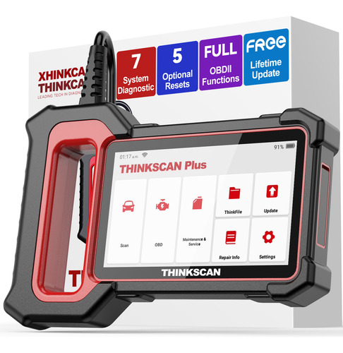 Escáner Obd2 Con Pantalla Táctil Thinkscan Plus S7 Thinkcar