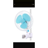 Ventilador Oscilante Con Pinza Para Cultivo Indoor Led Grow 