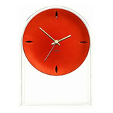 Kartell 193110 Reloj Air Du Temps Color Cristal-rojo, 1