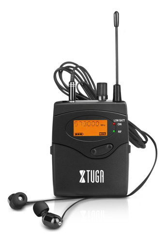 Receptor Inalambirco Xtuga In-ear Monitor 550-580khz