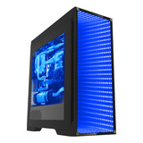 Gabinete Game Factor Csg601 Atx Cristal 1 Ventilador Rgb