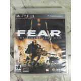 Juego Fear Ps3 Fisico Usado