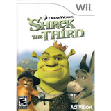 Jogo Shrek The Third Nintendo Wii Ntsc-us