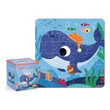 Rompecabezas Para Niños De Puzzle. Pack 24puzzles Ballena