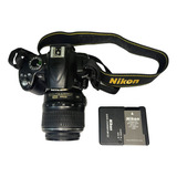  Camara Fotografica Nikon D3000 + Lente 18-55mm Vr Dslr 
