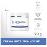 Dermaglós Crema Nutritiva De Noche Piel Normal 70gr