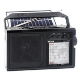 Radio Vintage Am Fm Bluetooth Usb Carga Solar Linterna Led