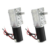 2 Pcs Dc 12v Motor Reductor Par Motor Reductor De Tornillo