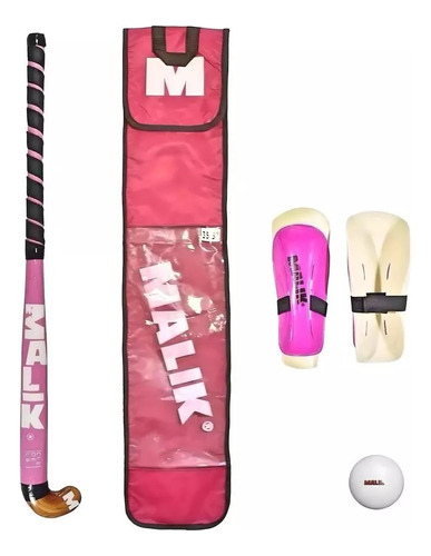 Hockey Set Malik Coll. Jr 36,5 Rosa