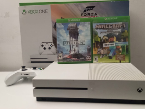 Xbox One S +control Y 2 Juegos