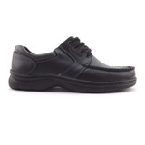 Zapatos Hombre Cuero Confort Comodo Cordon Liquidacion 760