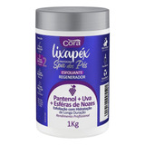 Creme Esfoliante Lixapéx Pantenol +uva +esfera De Nozes 1kg