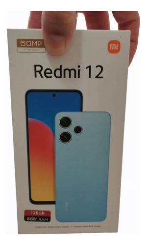 Celular Xiaomi Redmi 12 Preto 128gb 6gb Ram