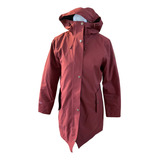 Parka Mujer 3 En 1 Doite Talla M Color Rojo