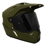 Casco Moto Multiproposito Adventure Spartan Wolf Certificado