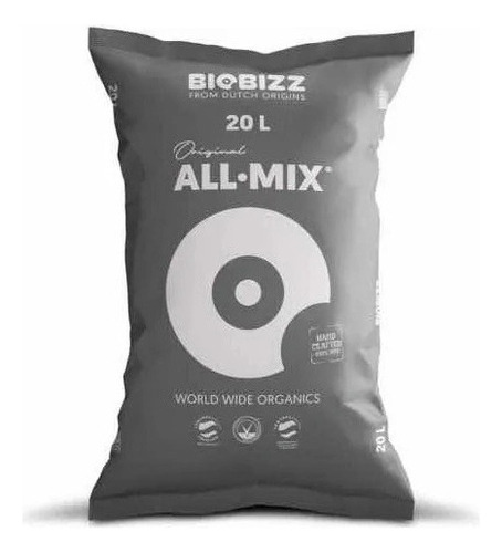 Sustrato Tierra All Mix Biobizz 20lt