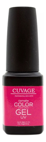 Cuvage Esmalte Semipermanente Gel Uv 11ml Color 130 Rosa Norteña