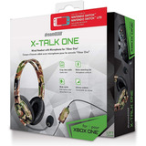 Headset X-talk One Xbox One Ps4 Switch Camuflado Dreamgear