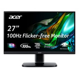 Acer Kb272 Ebi 27 Ips Full Hd (1920 X 1080) Zero-frame Gaming Office Monitor | Amd Freesync Technology | Up To 100hz Refresh | 1ms (vrb) | Low Blue Light | Tilt | Hdmi & Vga Ports,black