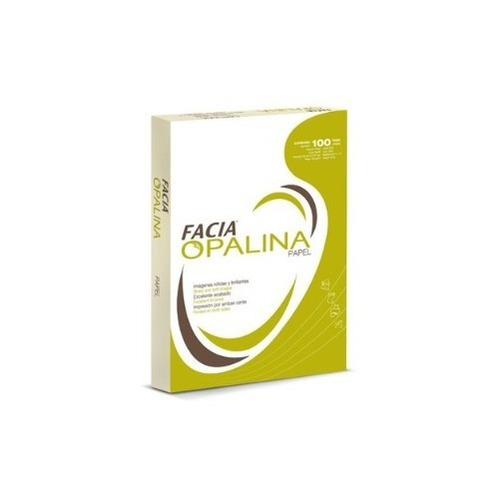 Papel Facia Opalina Carta Marfil C/100 120gr /v