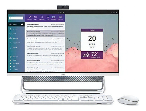 Computadora Todo En Uno Dell Inspiron 7700 27'' Fhd I7 12gb Color Gris