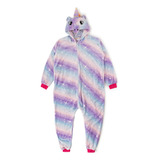 Pijama Estrella Multicolor Unicornio Polar Nena Enterito Hb