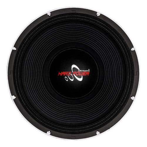 Alto Falante Hard Power Hp1450 Black 15 4ohms 1450 Rms New Cor Branco