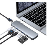 Adaptador Multi Display Macbook Pro Usb-c Hdmi Thunderbolt 3