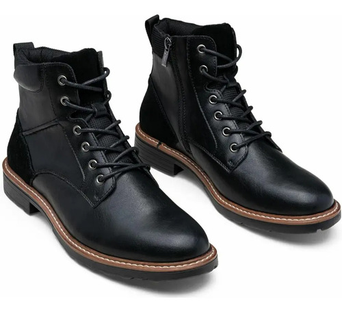 Botas Chukka Estilo Combate Casuales Vintage Hombre Jou17