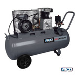 Compresor De Banda Aksi 100 Lts, 4hp, 2985w, 120v - Ind 