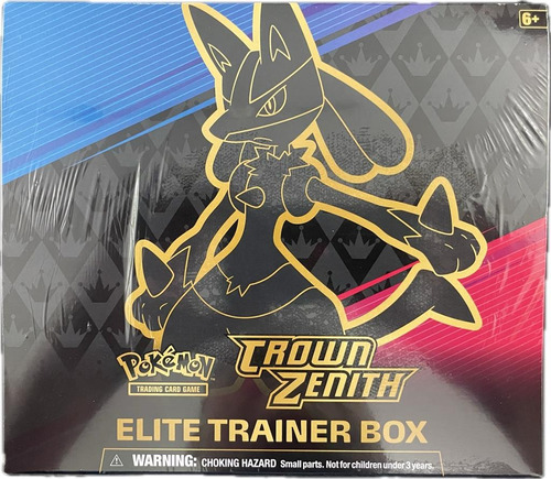 Elite Trainer Box Crown Zenith Pokémon Ingles