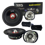 Set De Medios Open Show Krack Kms 620xp 150w Rms