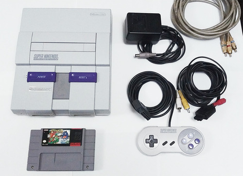 Consola Super Nintendo (snes), Mod. Con Salida A Componente