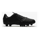 Tenis De Fútbol Pirma Brasil Color Negro Con Suela Fg Apto Césped Natural Firme Hombre 26 Mx