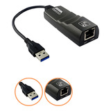 Adaptador Usb Ethernet 3.0 Gigabit 10/100/1000 Pc Notebook