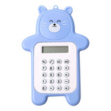 Calculadora Cute Bear Con Botón Básico, Portátil, Funciona C