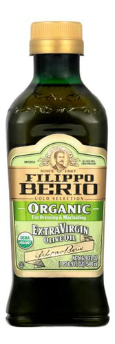 Aceite De Oliva Virgen Extra Orgánico , 16.9 Oz, Botella De