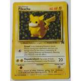 Card Pokémon Pikachu 60 Hp Black Star Promo Wizards Inglês