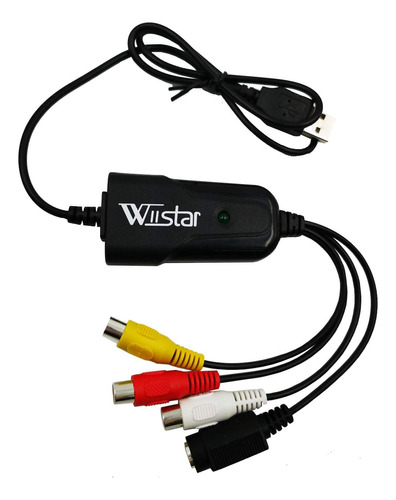 Tarjeta De Captura De Video Wiistar Usb 2.0, Adaptador Vh...