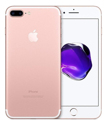 iPhone 7 Plus 32 Gb Ouro Rosa - Conjunto Completo