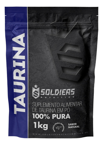 L- Taurina 1kg - 100% Pura Importada