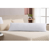 Travesseiro Grande Para Dormir 1,50m Branco Silicone Refil