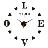 Reloj De Pared Calado En Madera Laminada/ Love/-100x100
