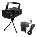 Mini Laser Projetor Holográfico Stage Lighting Preto -sd-120