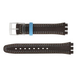 Correa Original Swatch Blue Choco Cuero Agm415 17mm