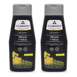 Shampoo Cuarzo Organo Y Nogal 550ml, 2 Unidades.